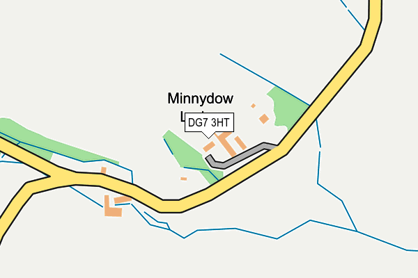 DG7 3HT map - OS OpenMap – Local (Ordnance Survey)