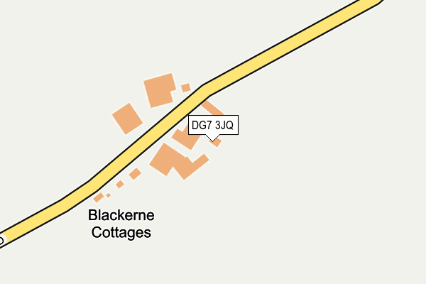 DG7 3JQ map - OS OpenMap – Local (Ordnance Survey)