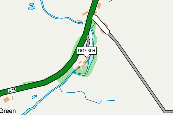 DG7 3LH map - OS OpenMap – Local (Ordnance Survey)