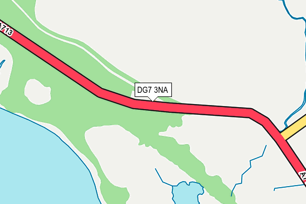 DG7 3NA map - OS OpenMap – Local (Ordnance Survey)