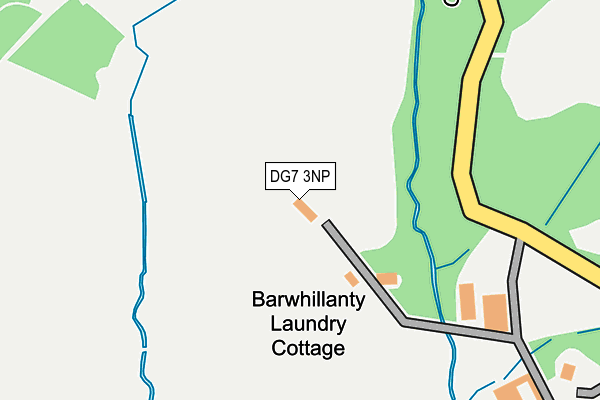 DG7 3NP map - OS OpenMap – Local (Ordnance Survey)