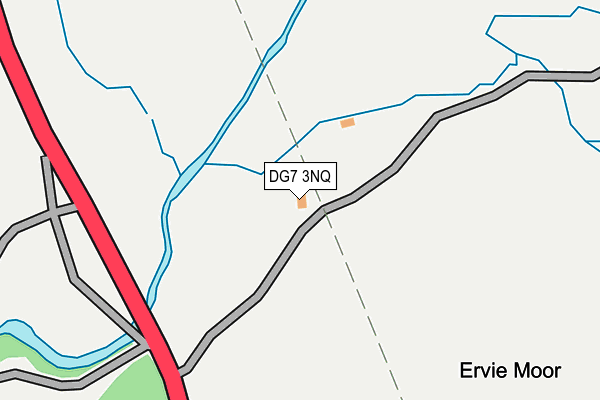 DG7 3NQ map - OS OpenMap – Local (Ordnance Survey)