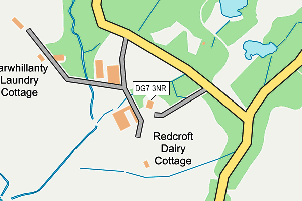 DG7 3NR map - OS OpenMap – Local (Ordnance Survey)