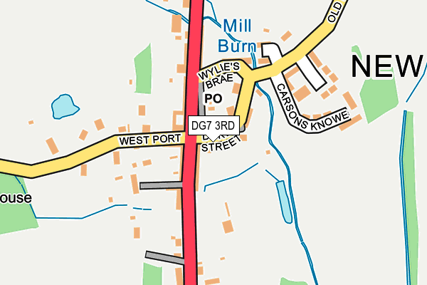 DG7 3RD map - OS OpenMap – Local (Ordnance Survey)