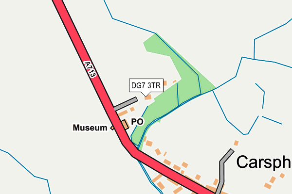 DG7 3TR map - OS OpenMap – Local (Ordnance Survey)