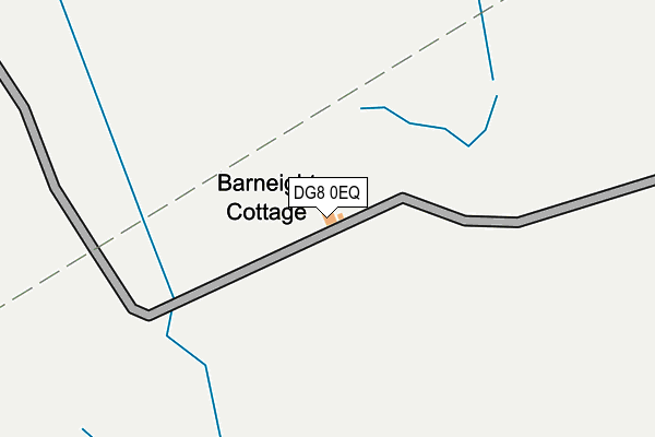 DG8 0EQ map - OS OpenMap – Local (Ordnance Survey)