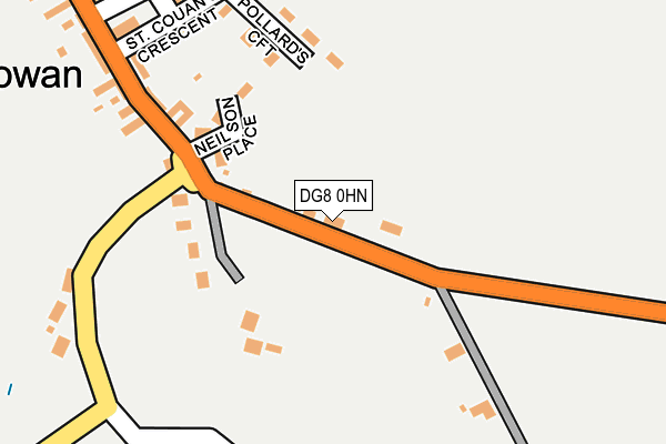 DG8 0HN map - OS OpenMap – Local (Ordnance Survey)