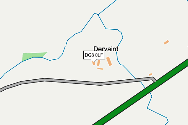 DG8 0LF map - OS OpenMap – Local (Ordnance Survey)