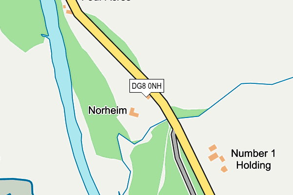 DG8 0NH map - OS OpenMap – Local (Ordnance Survey)