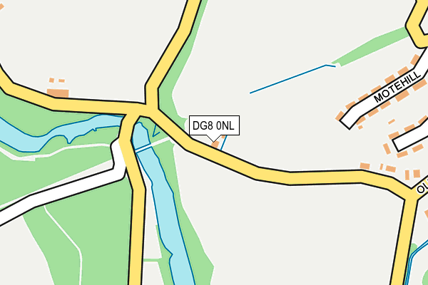 DG8 0NL map - OS OpenMap – Local (Ordnance Survey)