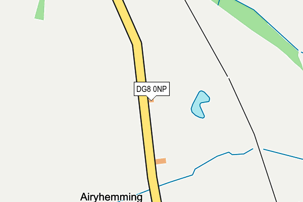 DG8 0NP map - OS OpenMap – Local (Ordnance Survey)