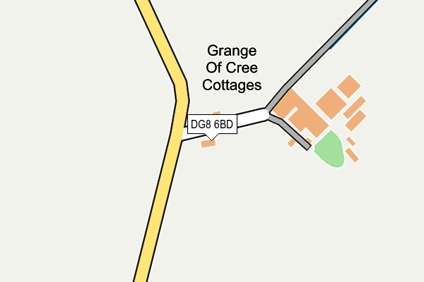 DG8 6BD map - OS OpenMap – Local (Ordnance Survey)
