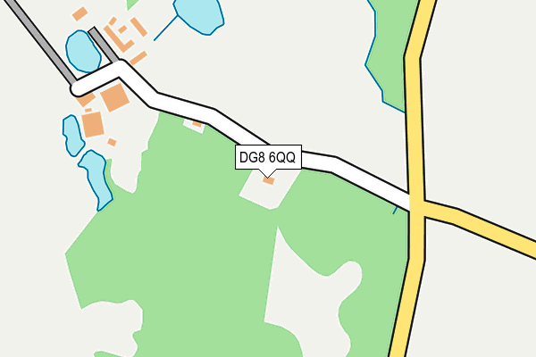 DG8 6QQ map - OS OpenMap – Local (Ordnance Survey)