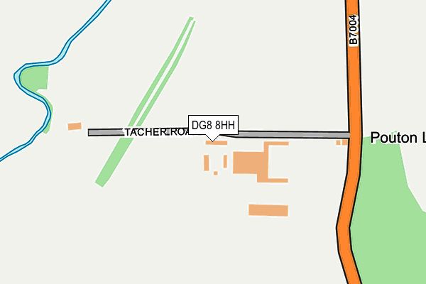 DG8 8HH map - OS OpenMap – Local (Ordnance Survey)