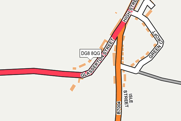 DG8 8QG map - OS OpenMap – Local (Ordnance Survey)