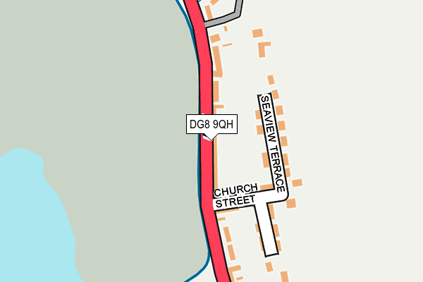DG8 9QH map - OS OpenMap – Local (Ordnance Survey)