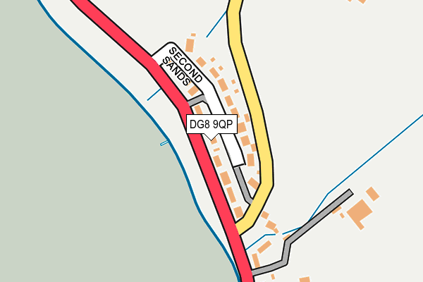 DG8 9QP map - OS OpenMap – Local (Ordnance Survey)