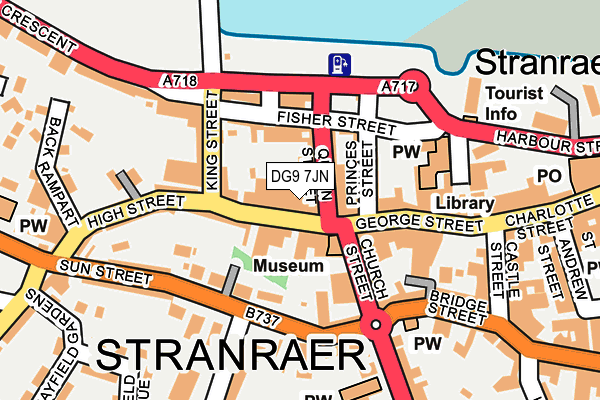 DG9 7JN map - OS OpenMap – Local (Ordnance Survey)