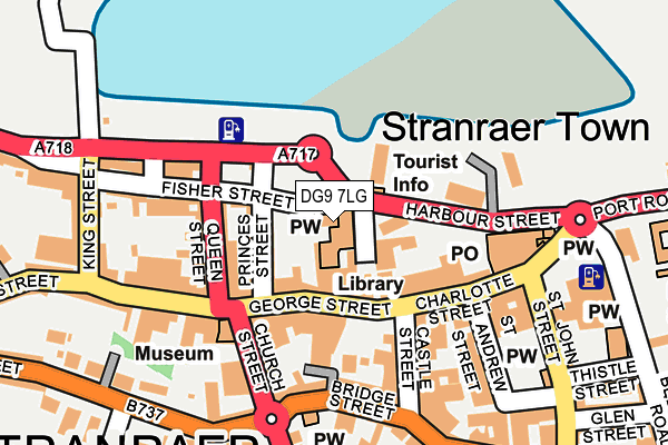 DG9 7LG map - OS OpenMap – Local (Ordnance Survey)
