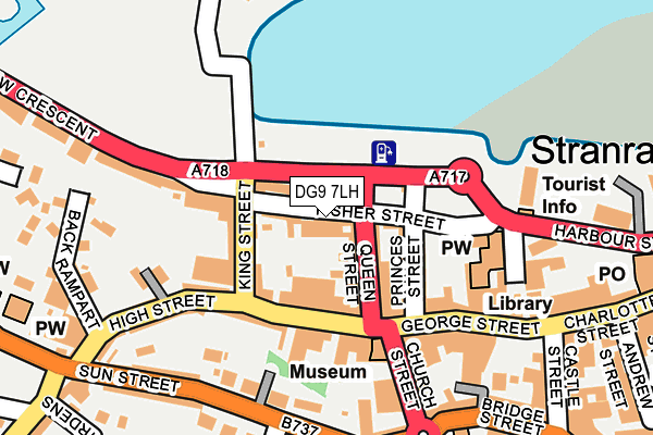 DG9 7LH map - OS OpenMap – Local (Ordnance Survey)