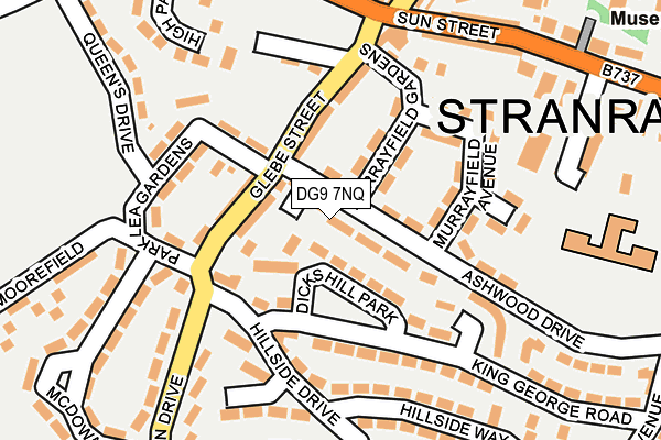 DG9 7NQ map - OS OpenMap – Local (Ordnance Survey)