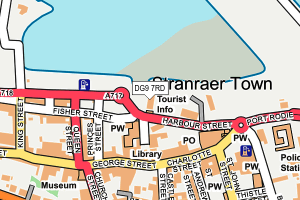 DG9 7RD map - OS OpenMap – Local (Ordnance Survey)