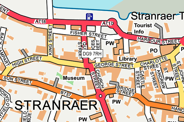 DG9 7RH map - OS OpenMap – Local (Ordnance Survey)