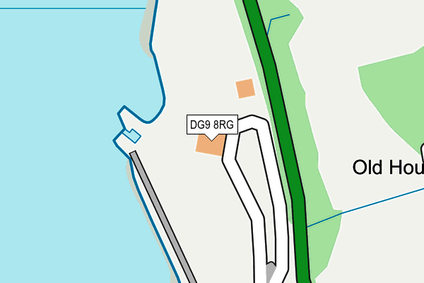 DG9 8RG map - OS OpenMap – Local (Ordnance Survey)