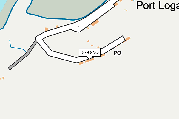 DG9 9NQ map - OS OpenMap – Local (Ordnance Survey)