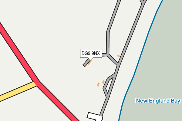 DG9 9NX map - OS OpenMap – Local (Ordnance Survey)