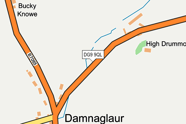 DG9 9QL map - OS OpenMap – Local (Ordnance Survey)