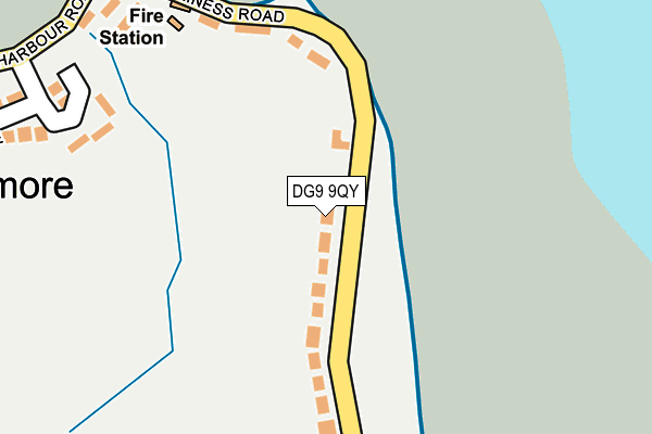 DG9 9QY map - OS OpenMap – Local (Ordnance Survey)