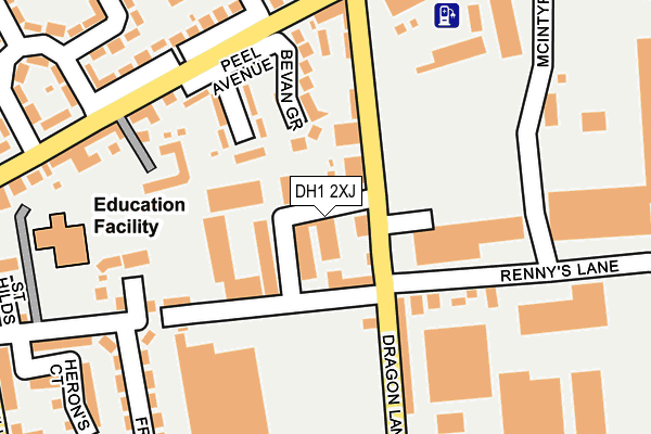 Map of UTOPIA TINTS LTD at local scale
