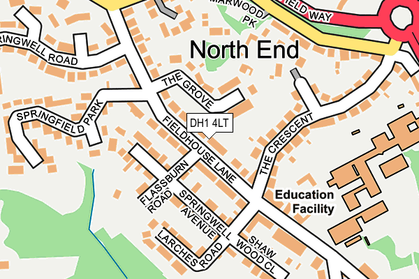 Map of ASHDOWN ARCHITECTS LIMITED at local scale