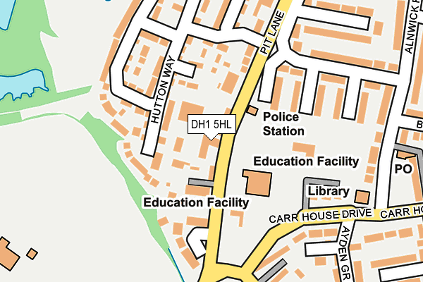 Map of DEACON INNS LIMITED at local scale