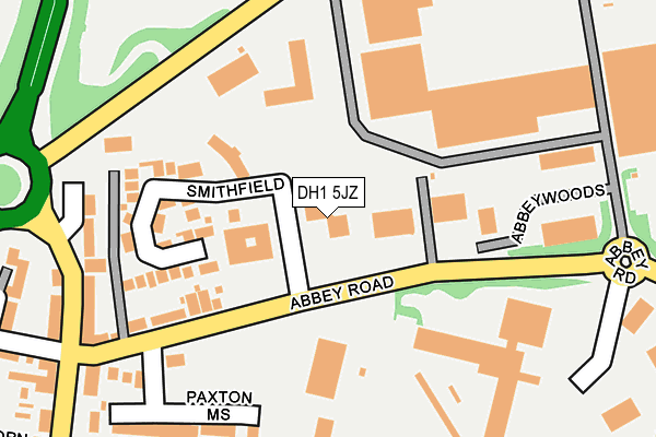 Map of WARD DISTRIBUTION LTD at local scale