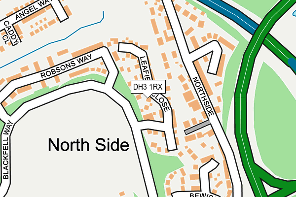 Map of THE NORTHUMBERLAND GIN COMPANY LIMITED at local scale