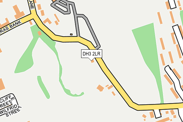 DH3 2LR map - OS OpenMap – Local (Ordnance Survey)