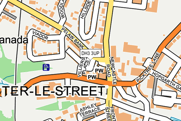 Map of LEE SNOWDON LIMITED at local scale
