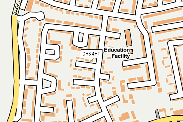 DH3 4HT map - OS OpenMap – Local (Ordnance Survey)