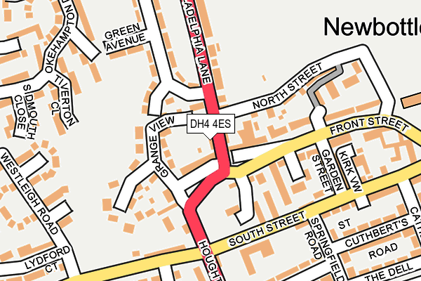 Map of KB TYRES (N E ) LIMITED at local scale