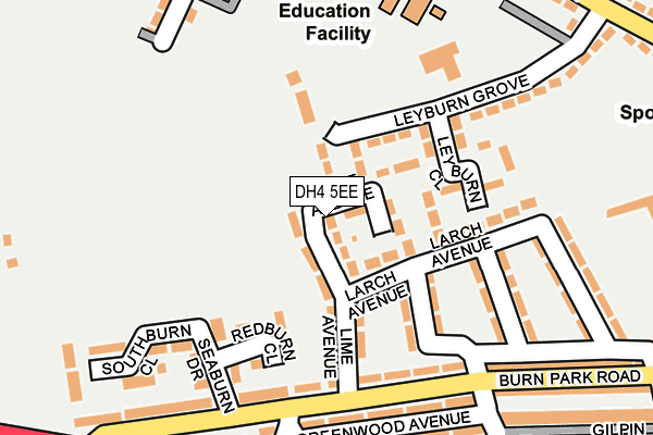 Map of GLEAM HOUSEKEEPING SERVICE LTD at local scale