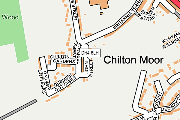 Map of BAROONS & SONS CO LTD at local scale