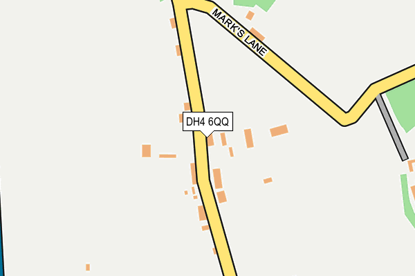 DH4 6QQ map - OS OpenMap – Local (Ordnance Survey)