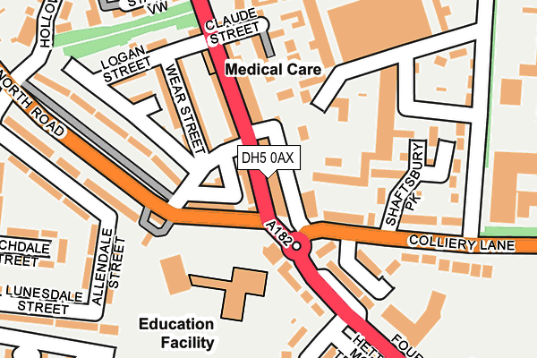 Map of ELEGANCE CARE AND SUPPORT LTD at local scale