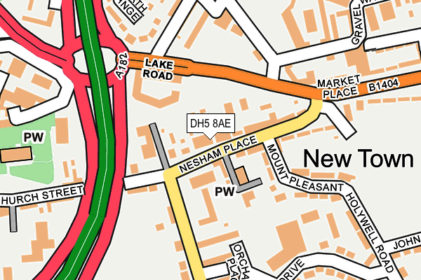 Map of NESHAM PRIVATE NURSERY LIMITED at local scale