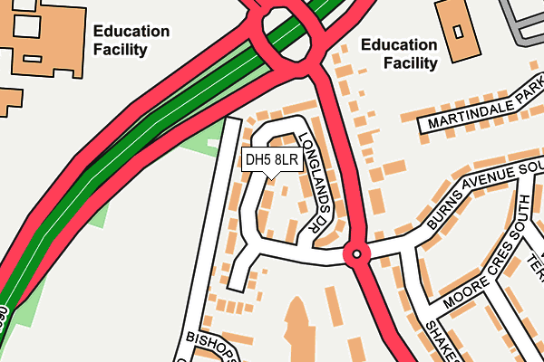 Map of RANDERSON ZENGGE LTD at local scale