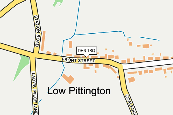 Map of PITTINGTON HOLDINGS LIMITED at local scale