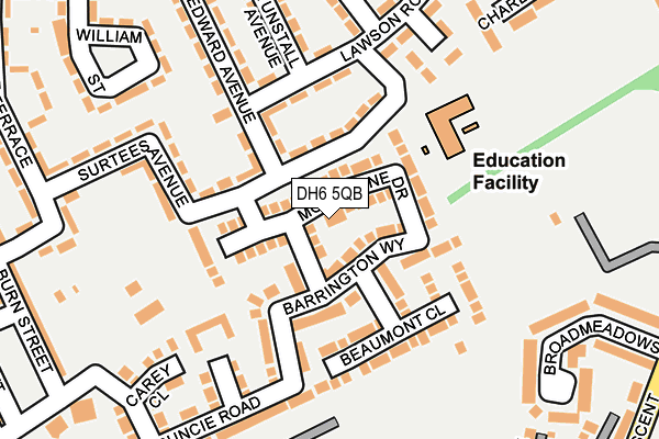 Map of SPAN ESTATES LIMITED at local scale