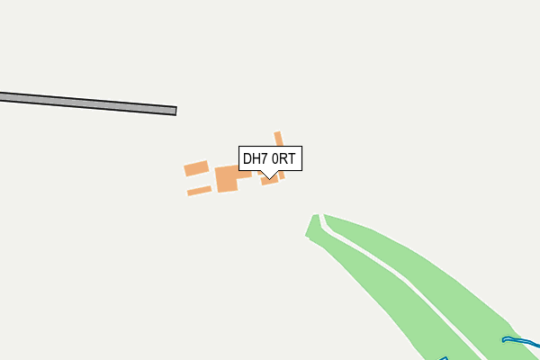 DH7 0RT map - OS OpenMap – Local (Ordnance Survey)